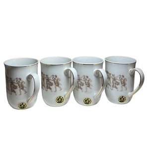 Royal Crown coffee mug set